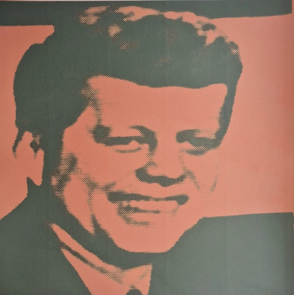 ANDY WARHOL * John F. Kennedy * 57 x 38 cm * signed lithograph *limited # 92/100 - Bild 2 von 4