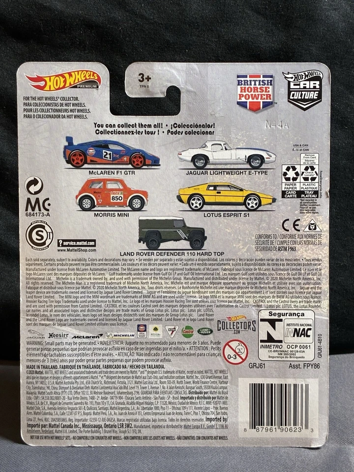 2021 Hot Wheels Premium Car Culture British Horse Power #4 Lotus Esprit S1 - Изображение 2 из 2