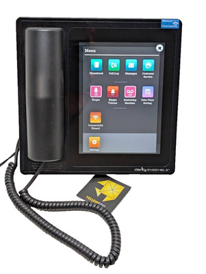 Ensemble Clear Caption Phone Amplified Hearing Impaired Clarity Touch Screen