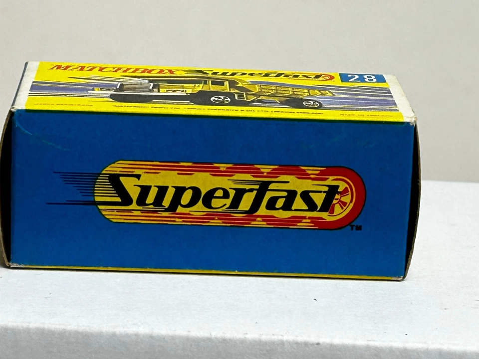 Matchbox Superfast No. 28 Mack Dump Truck with Original Box, Nice - Image 4 of 4