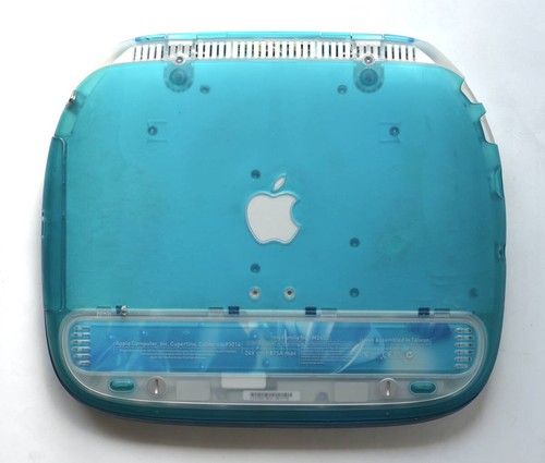 Apple iBook G3 Clamshell Laptop Blueberry 300MHz Vintage getestet Japan MG01 3,5 - Bild 4 von 10