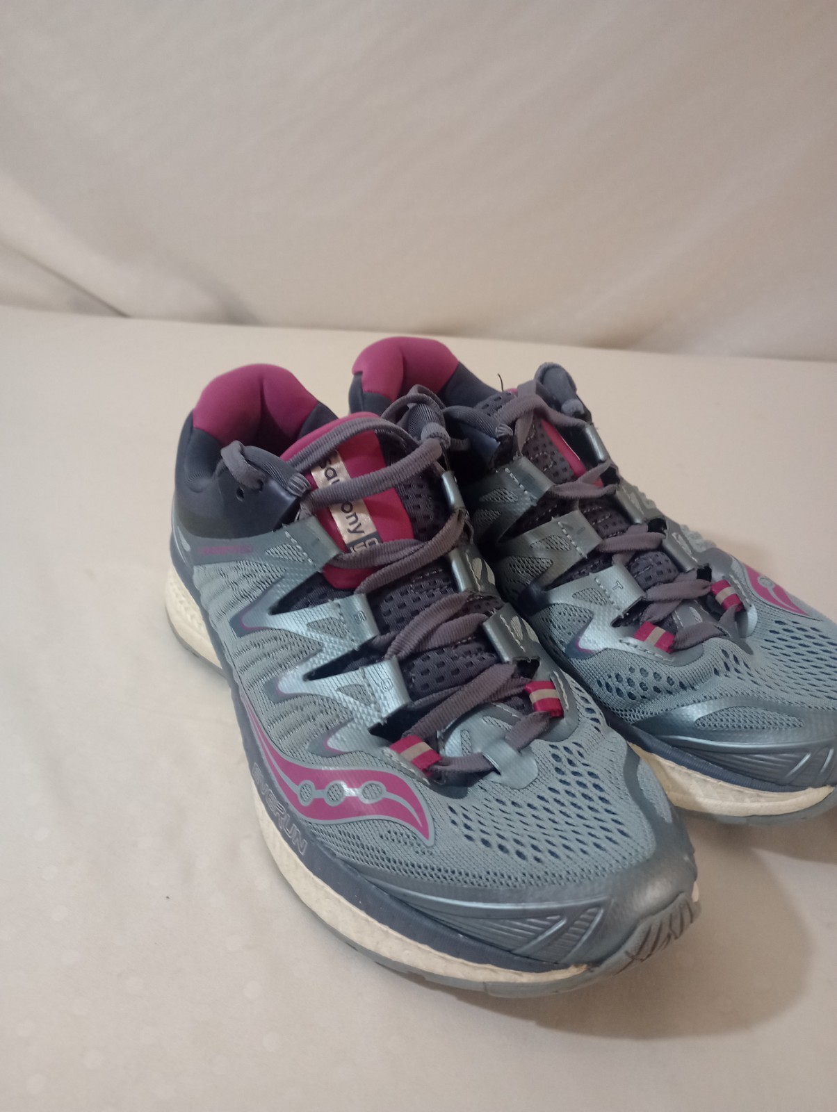 Saucony Triumph ISO Series Everun Women's Shoes  Gray Purple thumbnail 8