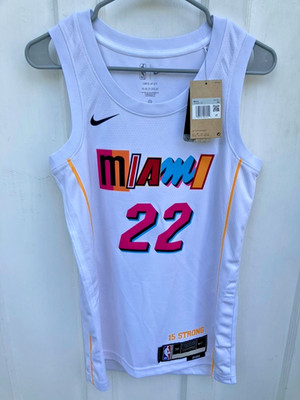 NBA Miami HEAT ユニフォーム BUTLER 22 NWT: Miami Heat J.Butler #22 Nike White NBA Swingman City Edition