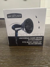 Air diffuser universal hair dryer attachment fits most kinds of blow dryers