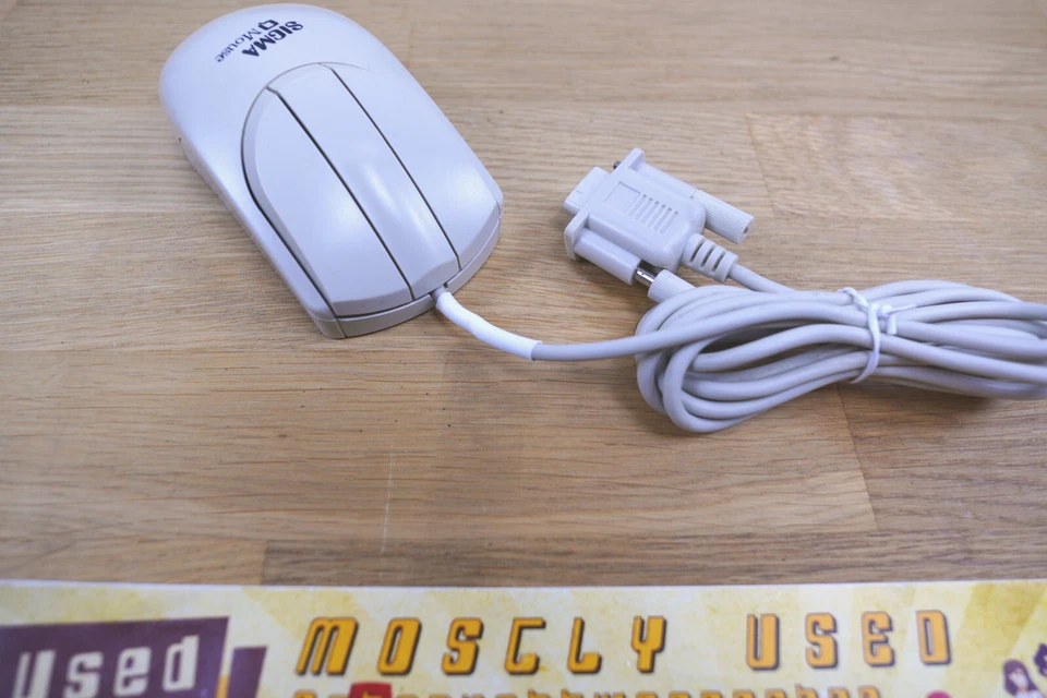 SIGMA QMouse 3-Button Retro Mouse - Mode Switch - SERIAL | REFURBISHED | G+ - Bild 2 von 4