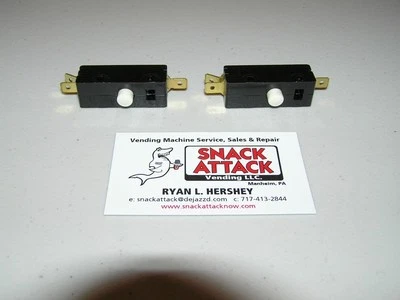 (2) DIXIE NARCO / VENDO / ROYAL VENDORS SODA VENDING MACHINE SELECTION SWITCHES