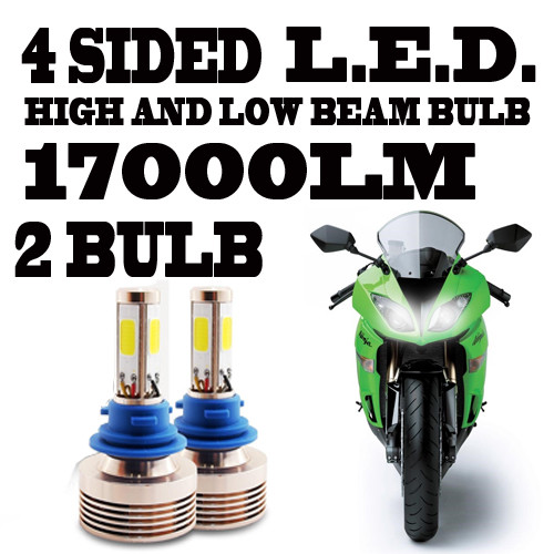 LED HEADLIGHT BULB KAWASAKI NINJA ZX6R YEAR 09,10,11,12,2009