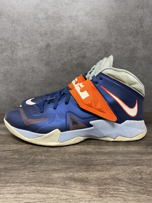 lebron 7 orange blue