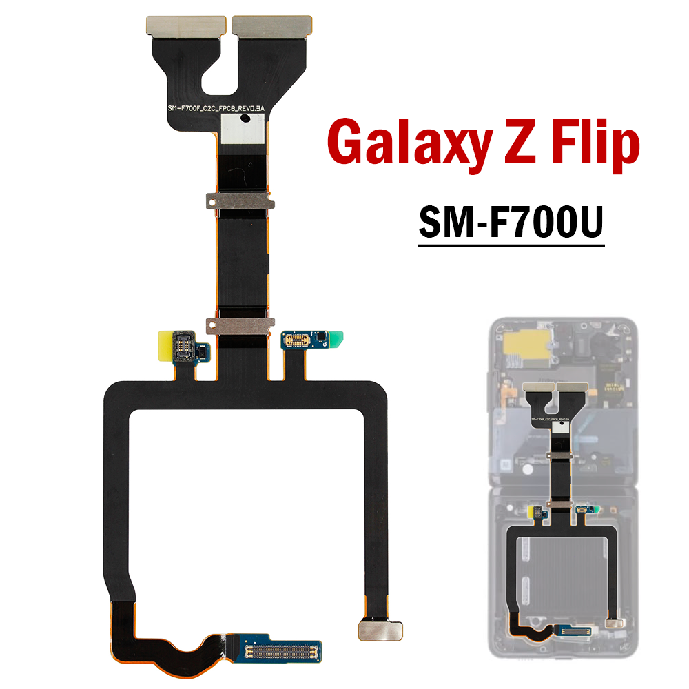 LCD Spin Axis Flex Cable Ribbon Parts For Samsung Galaxy Z Flip 5G