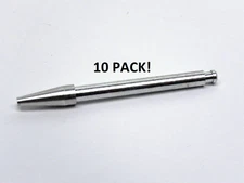 10 Pack NEW Tapered Plunger Pull Pins For Window Screens 1.581"L x 0.119"W (PP)