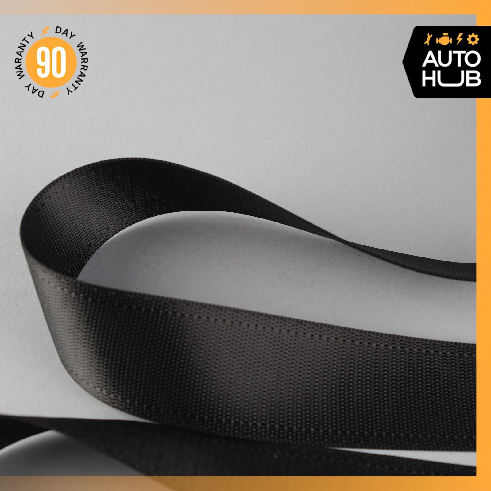 09-13 Maserati Quattroporte S M139 Rear Left or Right Side Seat Belt Black OEM