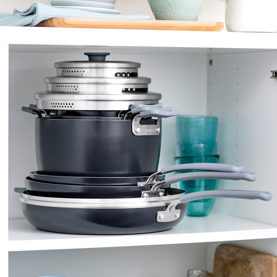 Greenpan Levels Essential 13 Piece Nonstick Cookware Set eBay