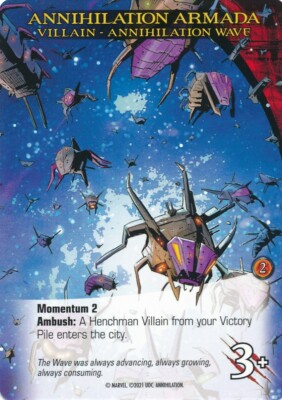 ANNIHILATION ARMADA Upper Deck Marvel Legendary VILLAIN ANNIHILATION WAVE