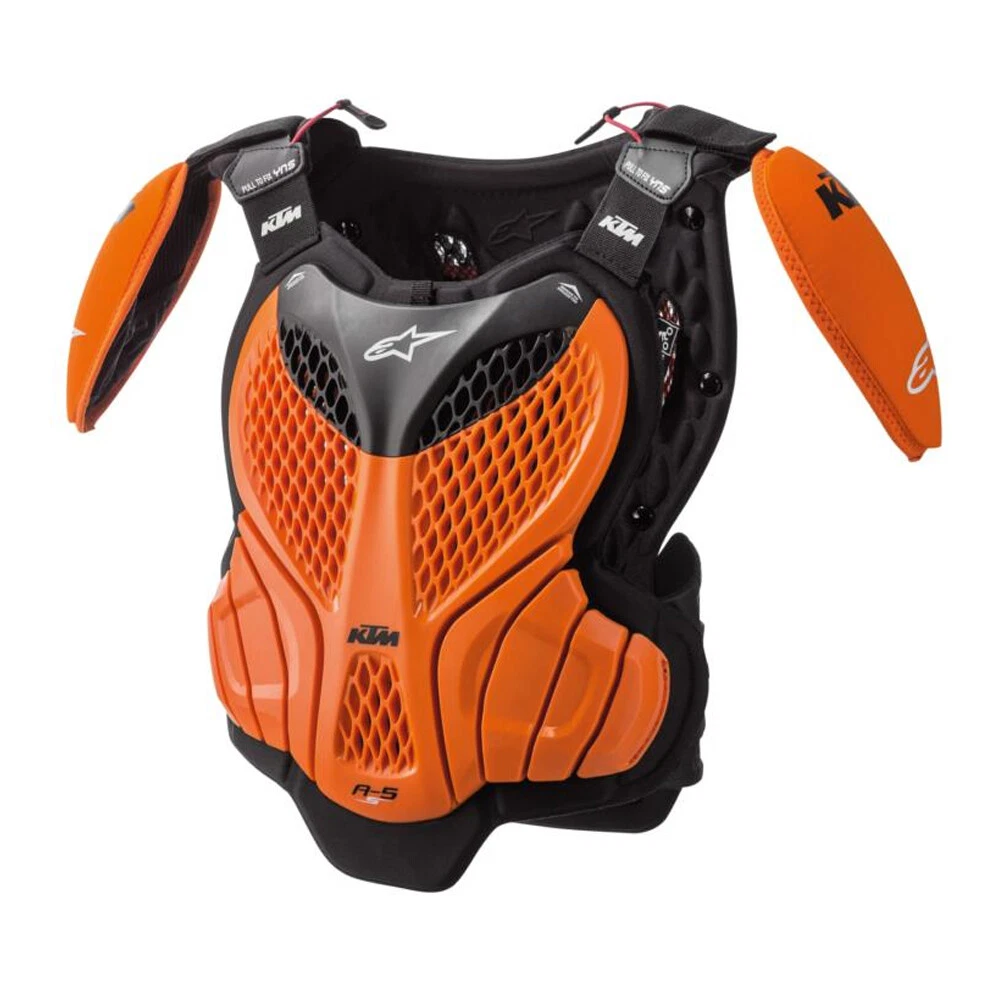 KTM Black & Orange Offroad A-5 S Body Protector Youth Size S/M | eBay