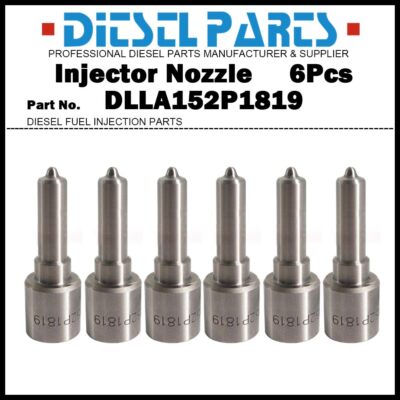 6Pcs Fuel Injector Nozzle DLLA152P1819 for Weichai WD10 0445120224