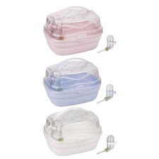 Small Pet Carrier Carry Cage Hamsters Travel Cage Box Small Animal Outgoing Cage