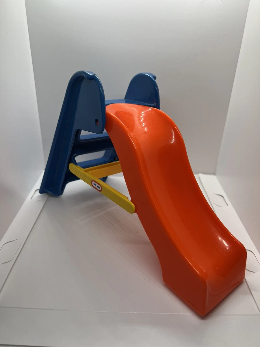 Little tikes orange store and blue slide