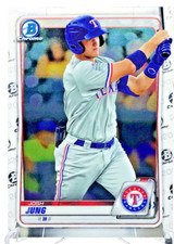 2020 Bowman Chrome Josh Jung Rookie Prospect RC #BCP-113 Texas Rangers F25
