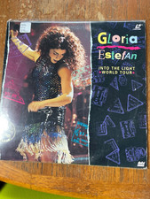 GLORIA ESTEFAN - INTO THE LIGHT WORLD TOUR Laserdisc MUSIC GREAT CONDITION