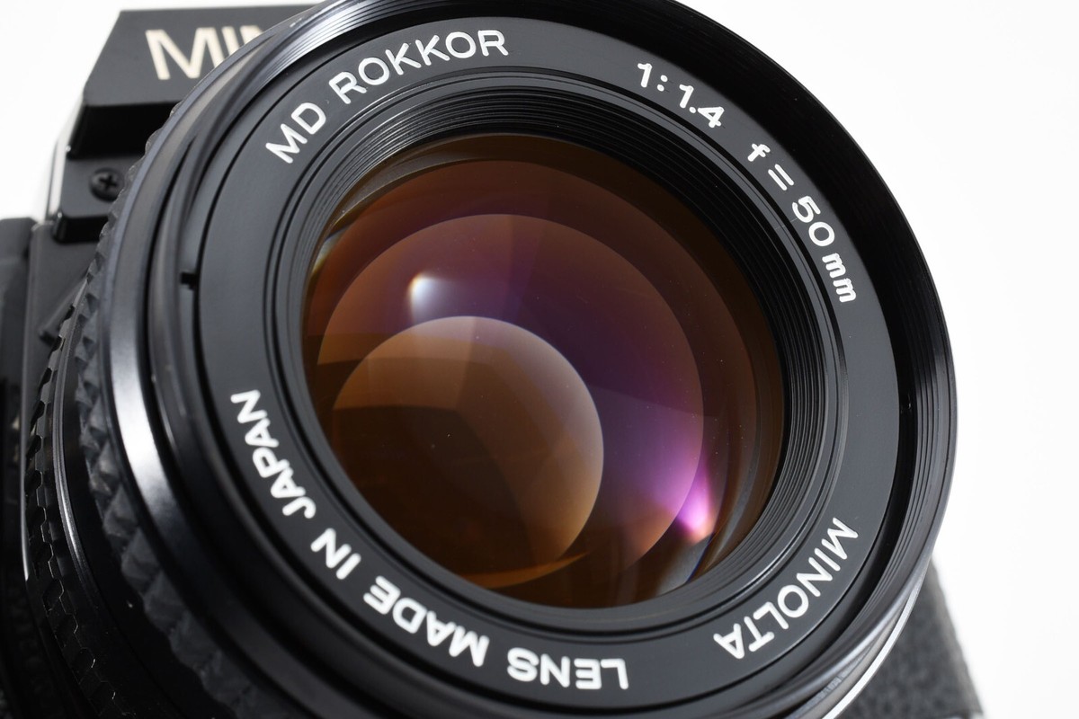 Minolta X-700 35mm Film Camera MD Rokkor 50mm F1.4 lens From