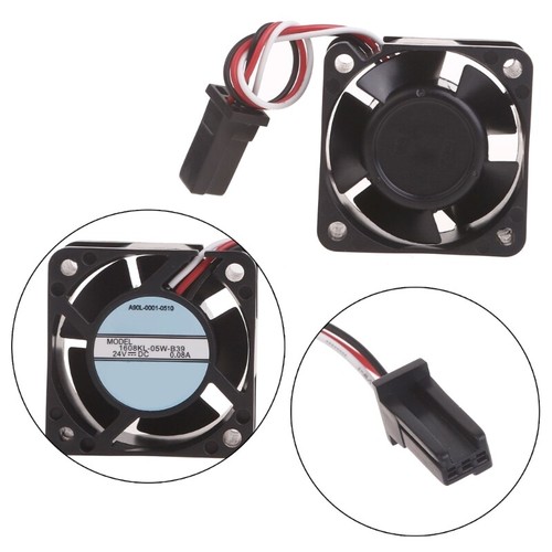 1608KL-05W-B39 24V 0.08A 2 lines Case Cooling Fan 40mm for FANUC System - Picture 3 of 8