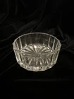 Vintage Waterford ? Small 4” Clear Crystal JewelryTrinket Candy Dish FR SHP