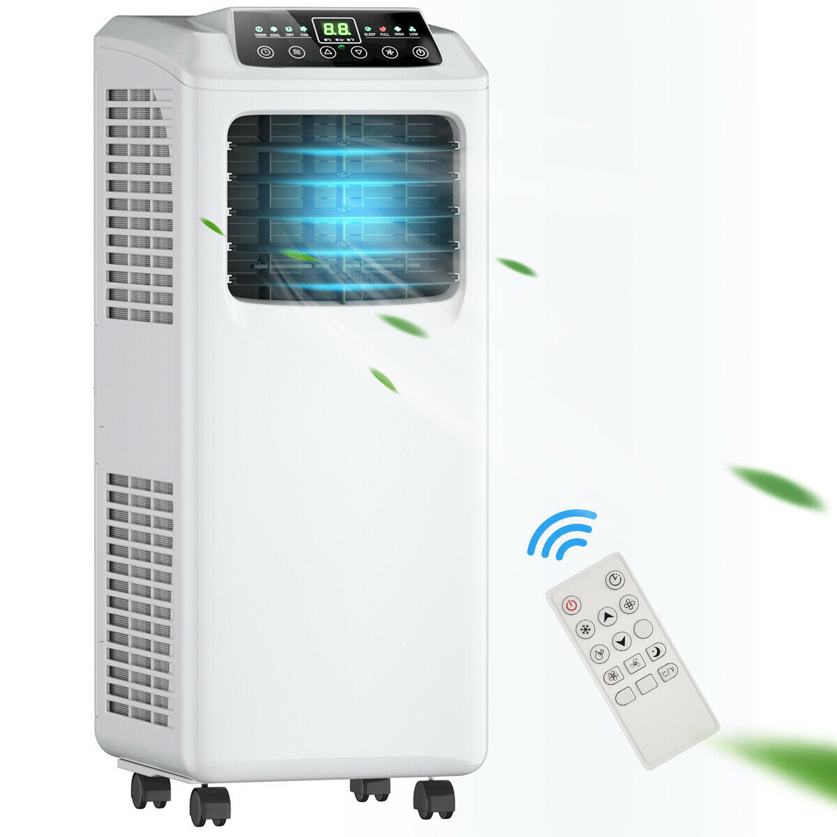 Costway 8,000 BTU Portable Air Conditioner Cooling Dehumidifier