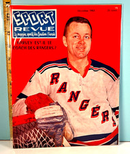 🔥 Dec. 1961 Sport Revue French-Canadian Hockey Magazine HIGH GRADE!🔥