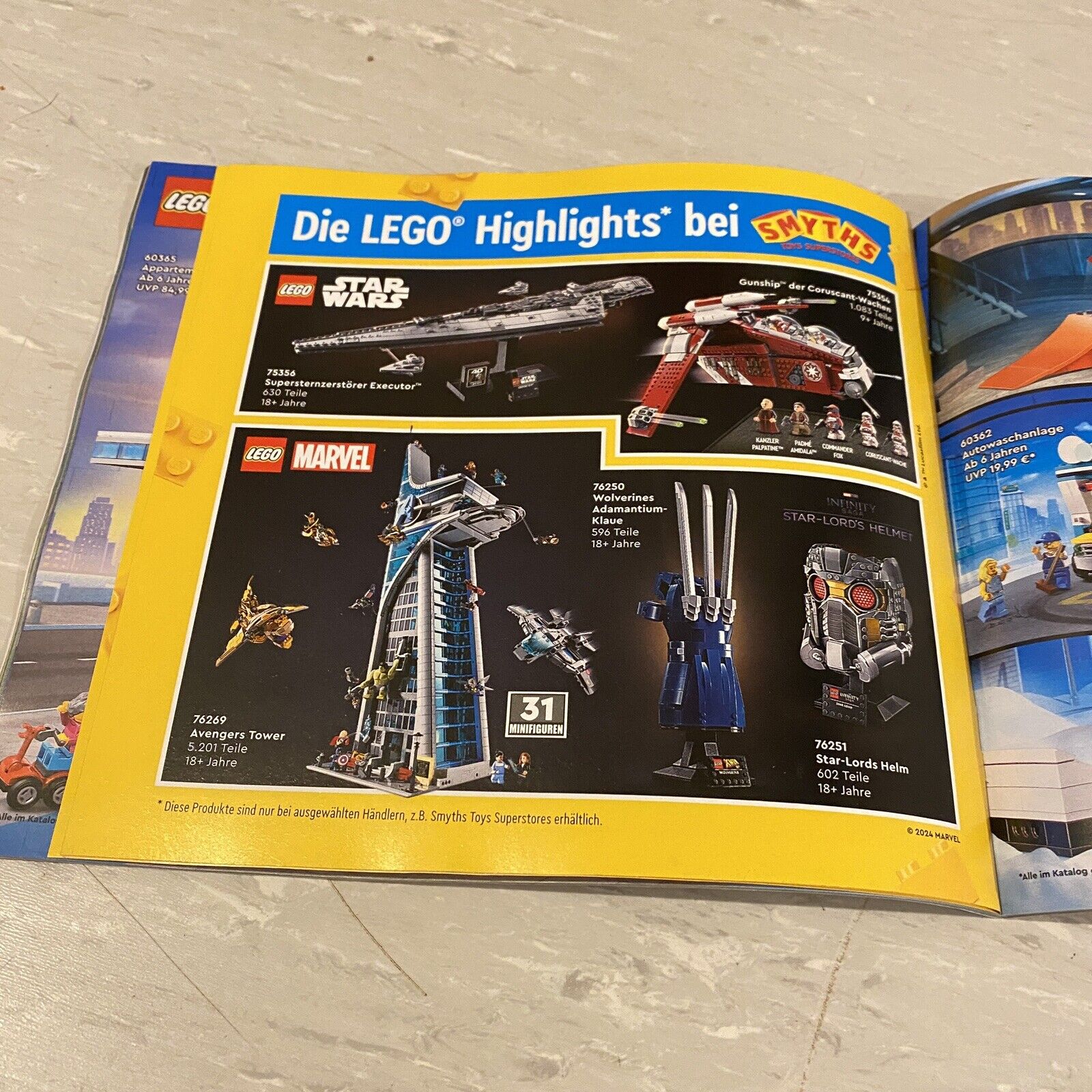  LEGO Katalog Prospekt 2024 Januar bis JUNI 2024 Neu Inkl Legoland Gutscheine