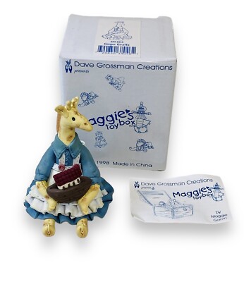 1998 Dave Grossman Creations Maggie's ToyBox - Ginger Giraffe - Figurine MT-804