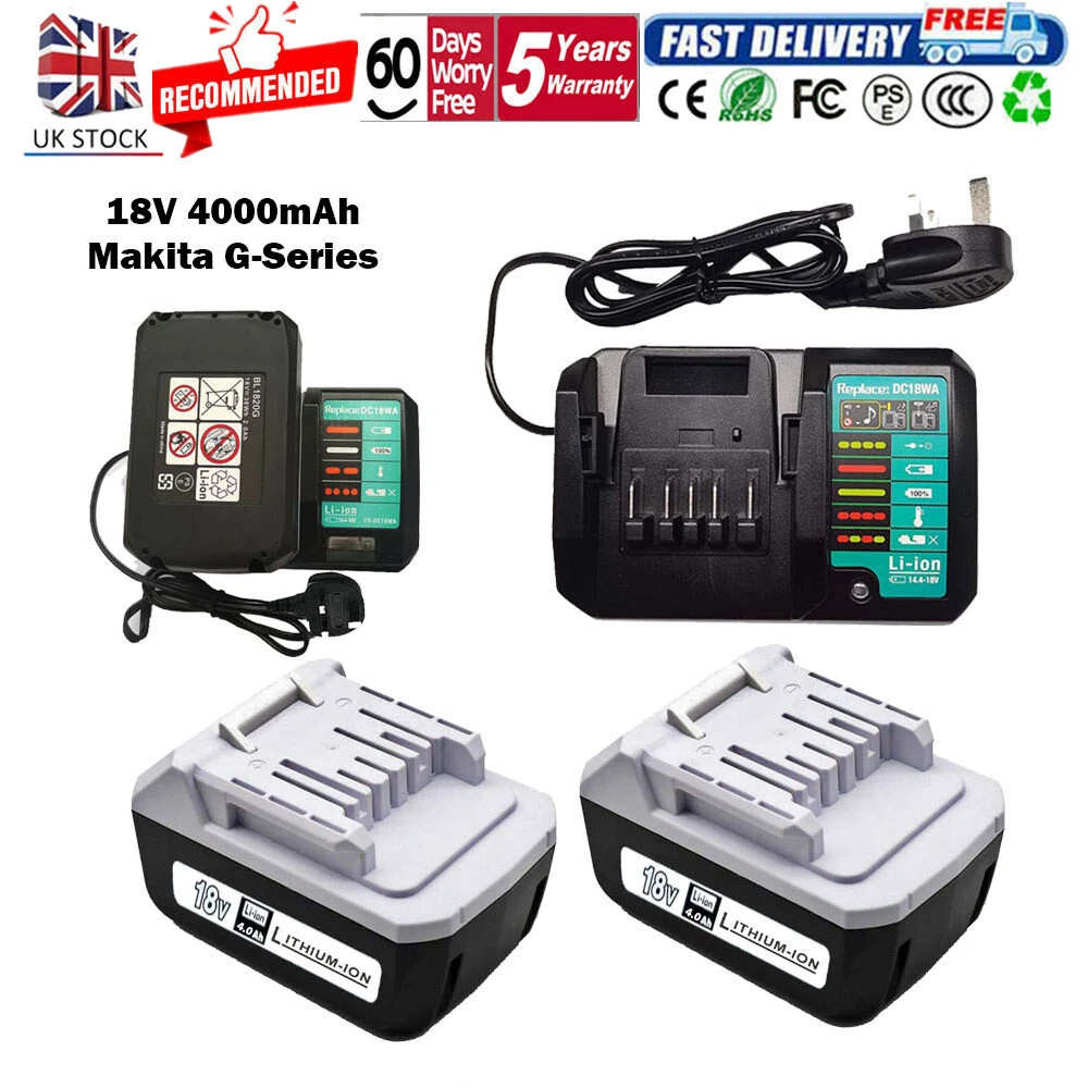 Genuine G Series Battery 18v 4.0Ah Makita BL1820G BL1840G BL1813G