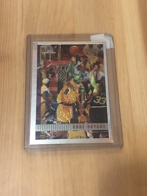 *RARE* 1997-98 Topps Chrome Kobe Bryant Card #171 2nd Year LAKERS Black Mamba 