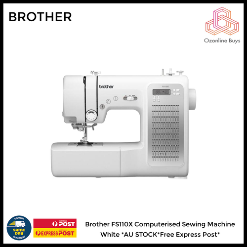 Brother FS110X Computerised Sewing Machine White *AU STOCK*Free Express