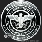 2022 Silver Shield DEPARTMENT OF PRS v2 - 1oz Proof - #12 "Never Forget" Series