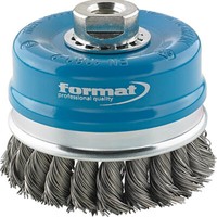 Format TopfbüRste Stahldraht M14 100X0,80Mm Gezopft