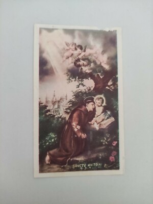 Sancte Antoni, Sant'Antonio di Padova Santino, Heilige Karte