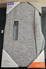 Better Homes & Gardens Half-Size Fabric Storage Bin,  Gray