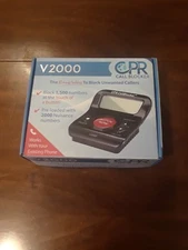 CPR Call Blocker V2000 - Block All Robocalls, Political & Scam Calls, No Guide