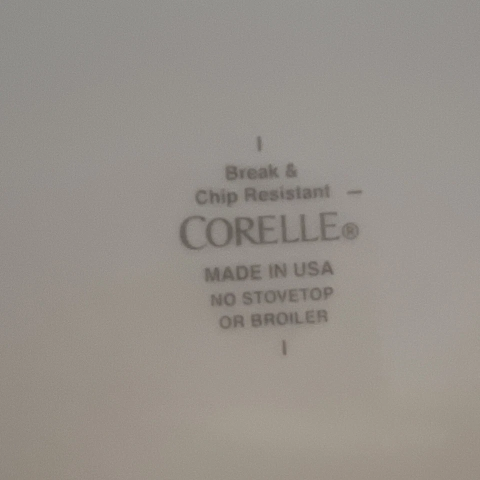 2 Platos de Cena Corelle CASA RURAL CORAZÓN LAVANDA FLORES CORAZONES 10" Foto 3 de 4
