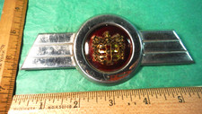 Bj39 Dodge Royal Roof Emblem Vintage Stainless Plastic Insert 1954 Dodge Royal