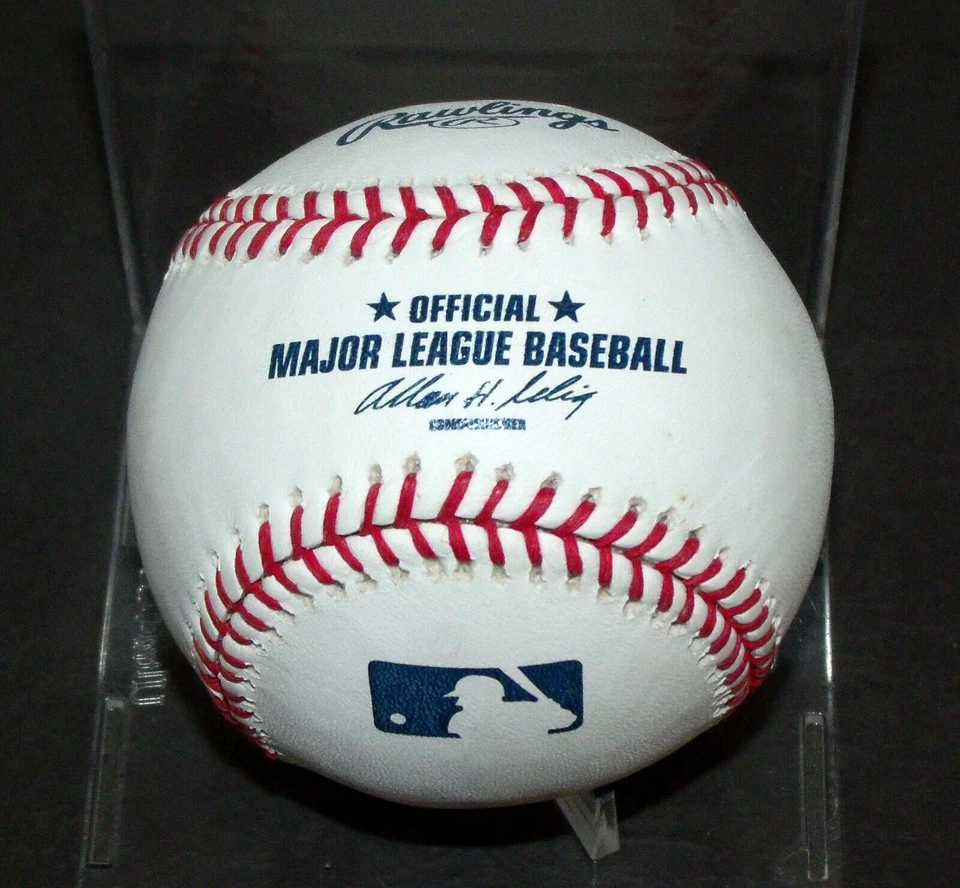 Béisbol oficial autografiado por las Grandes Ligas Toby Hall #H159 Foto 2 de 2