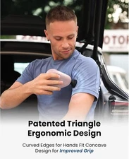 BOB AND BRAD Air2 Mini Massage Gun Deep Tissue Percussion 12MM Amplitude 4800mAh