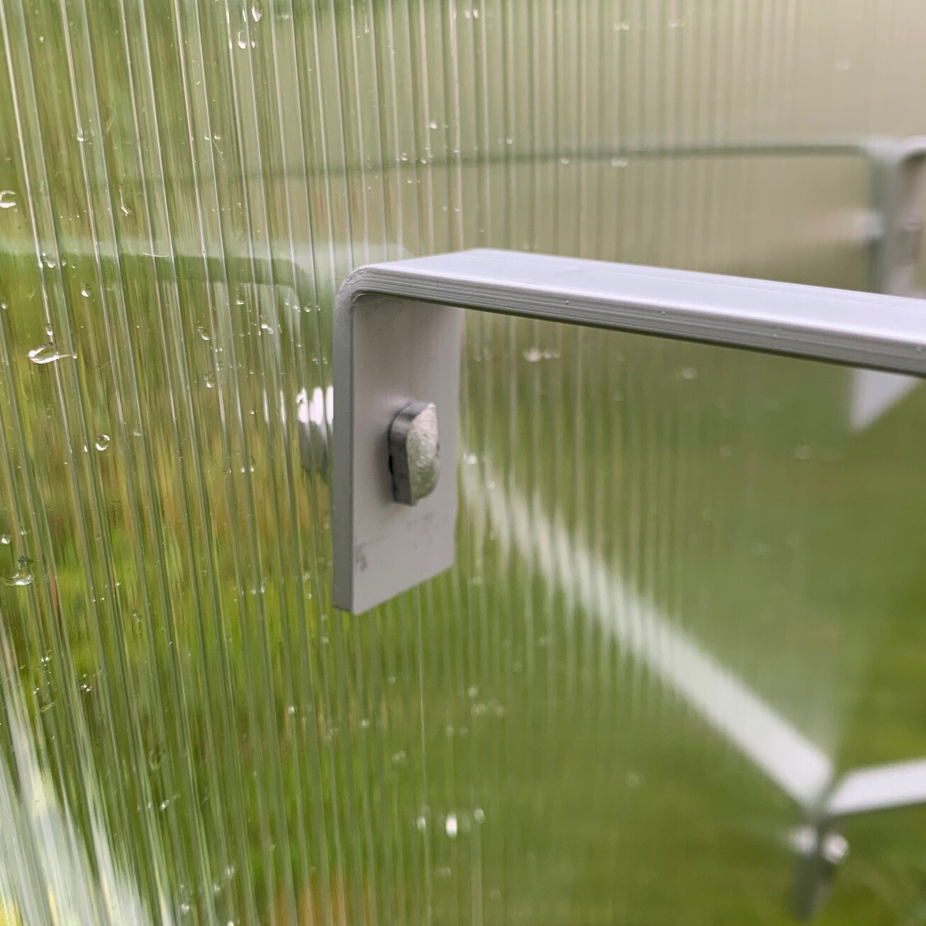 Pair of Aluminium Greenhouse Shelving Brackets (27cm) Shelf Supports eBay