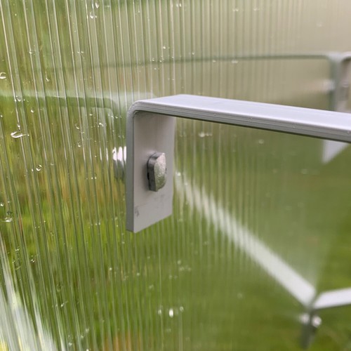 Pair of Aluminium Greenhouse Shelving Brackets (27cm) Shelf Supports eBay