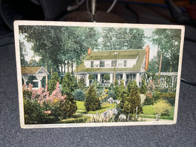 Chauncey Olcott residence Saratoga New York Postcard￼