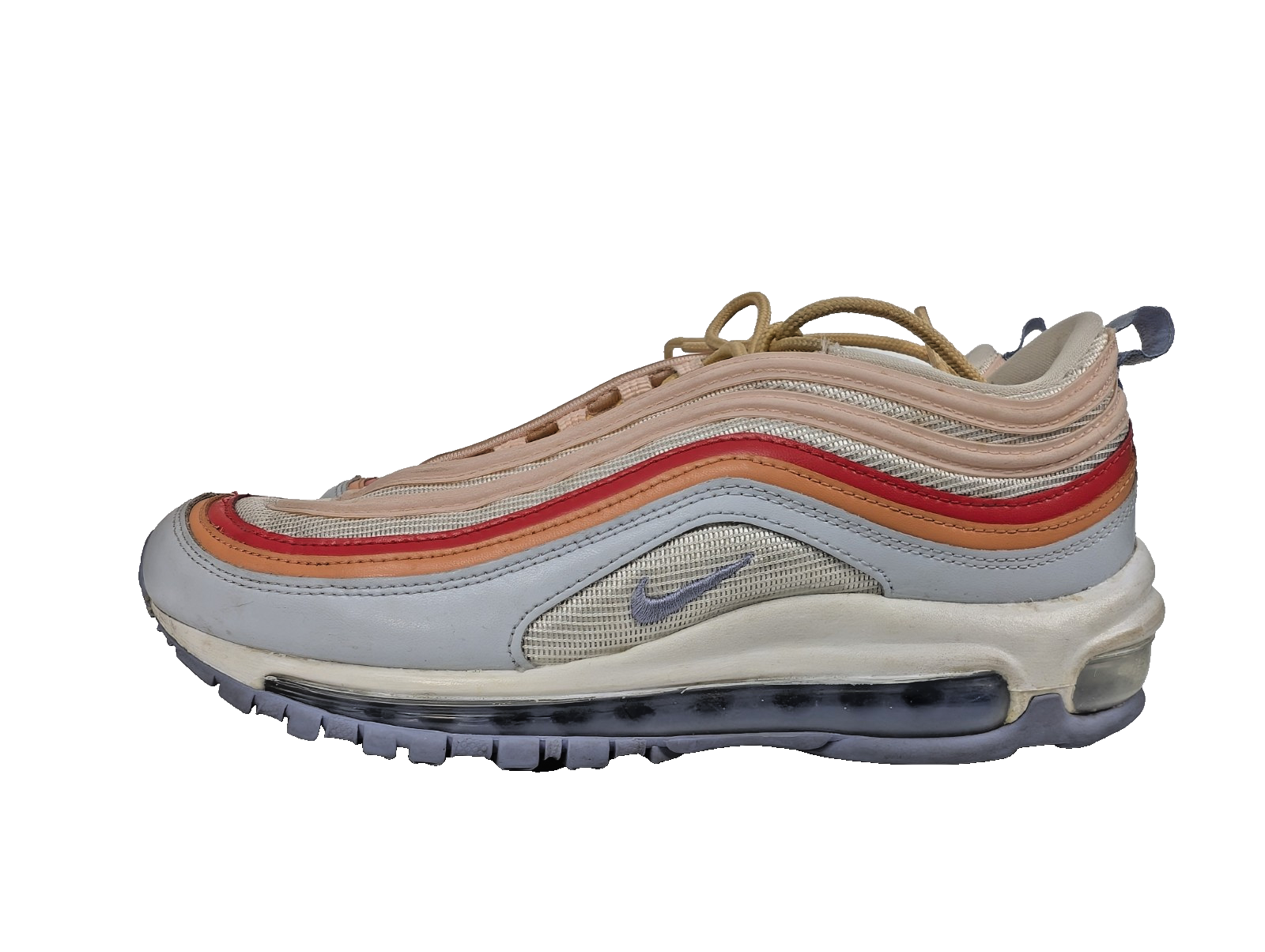 Nike Air Max 97 Grey Light Thistle CW5588-001 Women Sz 8 Rainbow