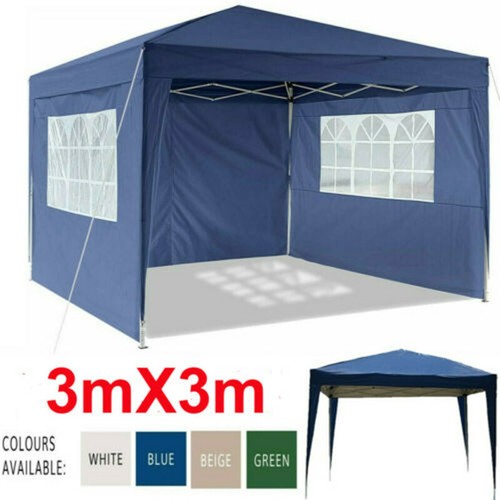 3M X 3M Heavy Duty Pop-Up Gazebo 