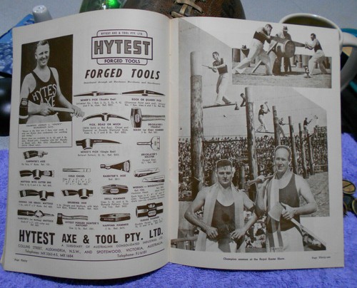 #T309. 1949 SYDNEY ROYAL EASTER SHOW SHOWGUIDE MAGAZINE & SATURDAY PROGRAM - Picture 4 of 7