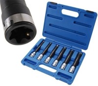 Bgs! Torx E-Profil EinsäTze Nuß E10 E12 E14 E16 E18 E20 Lange Kraft SchlagnüSse