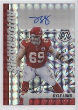 2021 Panini Mosaic Auto Mosaic Kyle Long #A-KL Auto 7rv
